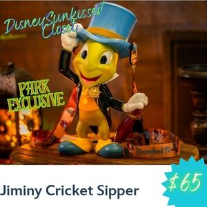 Disneyland Park Exclusive Jiminy Cricket Sipper